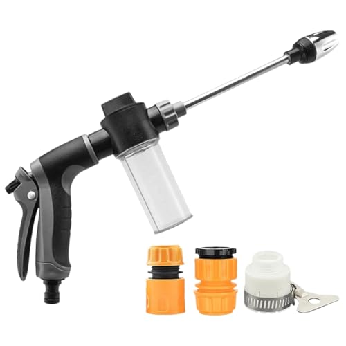 High Pressure Cleaner, Powerful Pressure Washer Tool, Compact Design, Rotatable Multifunctional Cleaning Accessory for Outdoor Use, Patios, Fences, Boats, Driveways and Vehicles von Veasbuu