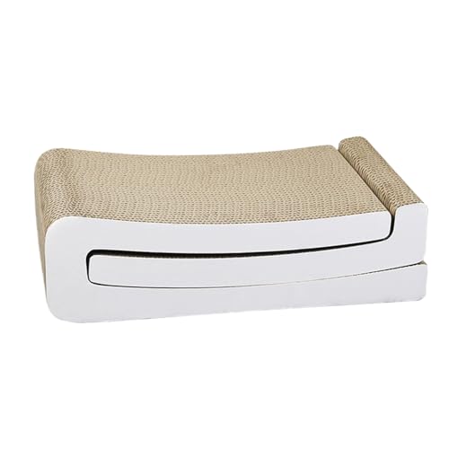 Kratzbrett für Katzen, verschleißfeste -Kratzer, 39 x 24 x 10 cm, interaktives Spielzeug, Kratzfeste Matte, Kratzmatte für Klettern, Wand und Spielfenster von Veasbuu