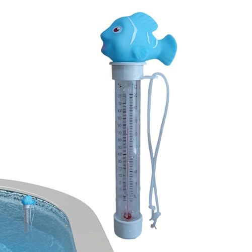 Pool Temperature Meter, Floating Gauge, Accurate Water Temp Readin, Floats Design, Precise Tester Cartoon Gauge for Outdoor Indoor Family Lake Home Shower and Children Use Pool Temperature Meter, Floating Gauge, Accurate Water Temp Readin, Floats Design, Precise Tester Cartoon Gauge for Outdoor Indoor Family Lake Home Shower and Children Use von Veasbuu
