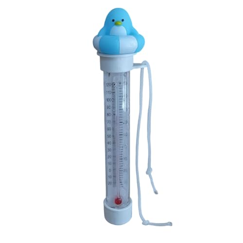 Pool Temperature Meter, Floating Gauge, Accurate Water Temp Readin, Floats Design, Precise Tester Cartoon Gauge for Outdoor Indoor Family Lake Home Shower and Children Use von Veasbuu