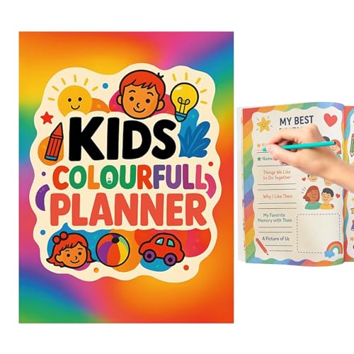 Veasbuu Kids Schulplaner,Tagebuch Für Kleinkinder Zum Festhalten - Interaktiver Kinder Kalender Für Termine Lernen Schule Unterricht Familie Reisen Camping Zuhause Veasbuu Kids Schulplaner,Tagebuch Für Kleinkinder Zum Festhalten - Interaktiver Kinder Kalender Für Termine Lernen Schule Unterricht Familie Reisen Camping Zuhause von Veasbuu