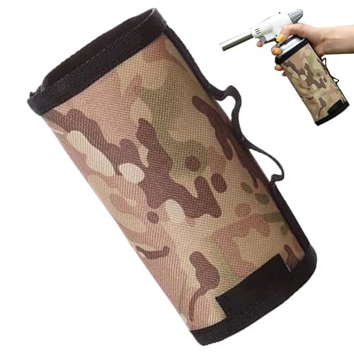 Veasbuu Kleine Kanister Abdeckung | Schutzabdeckung | Tank Schutzhaube Reisezubehör für Wandern Angeln Bergsteigen Picknick Outdoor Camping Kochen Fest Rucksackreisen von Veasbuu