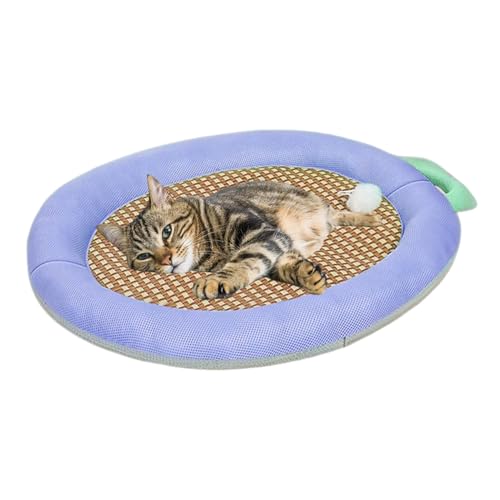 Veasbuu Kühlmatte für Hunde, tragbares kaufestes -Kühlkissen mit weichem Stoff, atmungsaktives Bett, Katzen und Welpen, ideal für Reisen, Zuhause, Kisten, Entspannung im Innenbereich, Grün Veasbuu Kühlmatte für Hunde, tragbares kaufestes -Kühlkissen mit weichem Stoff, atmungsaktives Bett, Katzen und Welpen, ideal für Reisen, Zuhause, Kisten, Entspannung im Innenbereich, Grün von Veasbuu