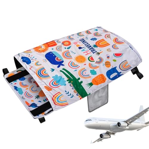 Veasbuu Toddler Airplane Beds, Flight Seat Extender, 17.32x31.1 Inches Comfortable Baby Sleep Hammock, Soft Foldable Travel-Friendly Design, Airplane Bed for on Flights Trains Cruise Beach Camping Veasbuu Toddler Airplane Beds, Flight Seat Extender, 17.32x31.1 Inches Comfortable Baby Sleep Hammock, Soft Foldable Travel-Friendly Design, Airplane Bed for on Flights Trains Cruise Beach Camping von Veasbuu