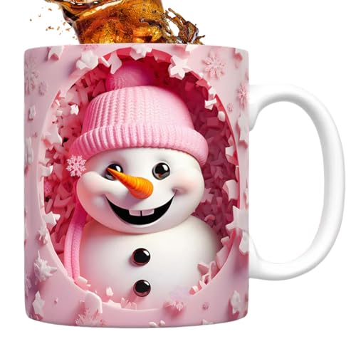 Veasbuu Weihnachtskaffeetassen | Keramik Weihnachtstassen - 35cl Design Trinkgefäße Für Tee Geburtstag Festliche Küche Mädchen Frauen Veasbuu Weihnachtskaffeetassen | Keramik Weihnachtstassen - 35cl Design Trinkgefäße Für Tee Geburtstag Festliche Küche Mädchen Frauen von Veasbuu