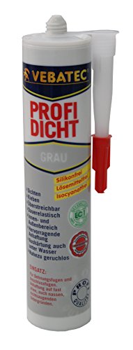 Vebatec Profidicht Dichtmasse grau 290ml Dichten Klebstoff (3,72 € / 100ml) von Vebatec