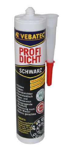 Vebatec Profidicht Dichtmasse schwarz 290ml Dichten Klebstoff (3,90€/100ml) von Vebatec