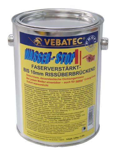 Vebatec Wasser-Stop faserverstärkt 2,8kg Vebatec Wasser-Stop faserverstärkt 2,8kg von Vebatec