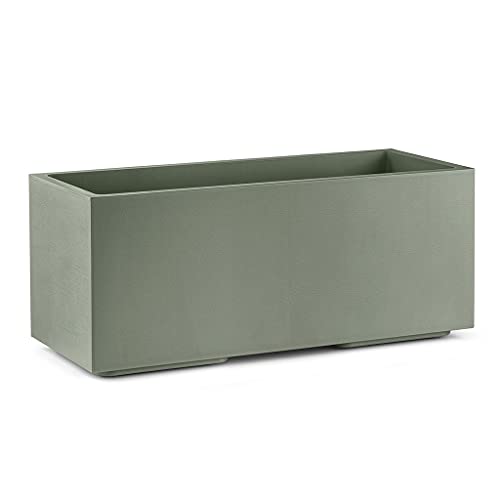 Blumentopf rechteckig Matheria Farbe Terra Laguna aus Kunststoff mit Rollen 100 cm VECA AMDGarden Pflanzentopf Pflanzkübel Blumentöpfe Gross Blumentopf rechteckig Matheria Farbe Terra Laguna aus Kunststoff mit Rollen 100 cm VECA AMDGarden Pflanzentopf Pflanzkübel Blumentöpfe Gross von Veca Veneta Casalinghi