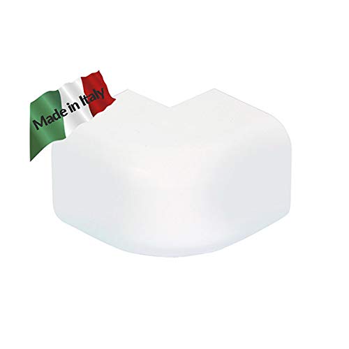vecamco Klima Plus – Angulo Außen für Kanal 90 x 65 weiß von Vecamco