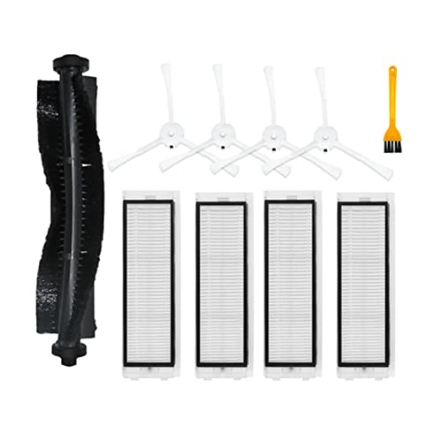 Veciado für 360 S5/S7/S7 Pro Roboter-Staubsauger Ersatzteile HauptbüRste SeitenbüRste Hepa-Filter Wassertankfilter von Veciado
