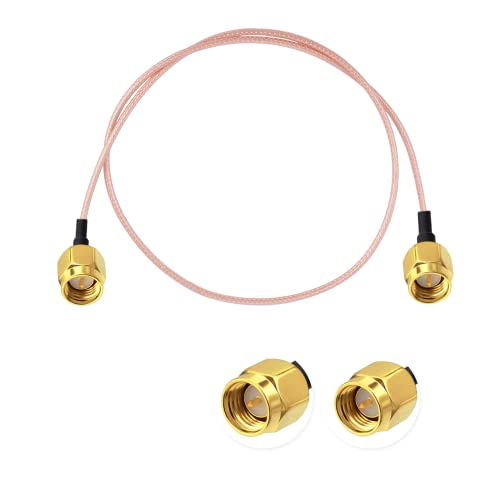 Vecys SMA-Antennenverlängerungskabel SMA Stecker auf SMA Stecker Pigtail-Kabel WLAN Antennenkabel RG316 23.6"/60CM für WiFi Wireless Network 2G 3G 4G Antennenrouter GSM Bluetooth WLAN LAN Vecys SMA-Antennenverlängerungskabel SMA Stecker auf SMA Stecker Pigtail-Kabel WLAN Antennenkabel RG316 23.6"/60CM für WiFi Wireless Network 2G 3G 4G Antennenrouter GSM Bluetooth WLAN LAN von Vecys