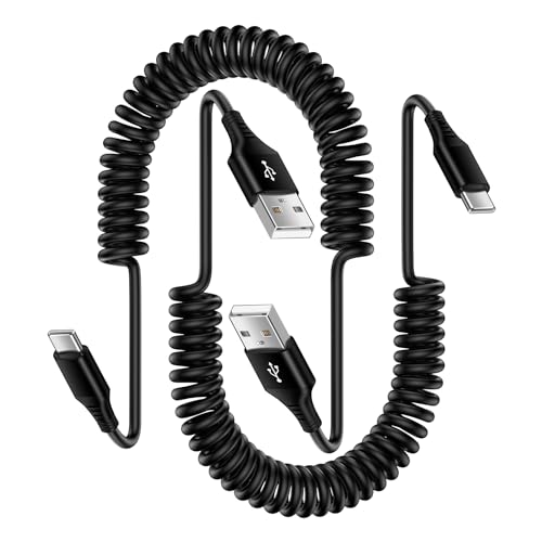 USB C Kabel Spiralkabel Kurz,2 Stück 0.9M USB C Handy Schnellladekabel,Typ C Android Auto Ladekabel Datenkabel für Samsung Galaxy S24 S23 S22 S21 S20 A15 A55 A35 A14 A32 A34 A53 A54,Huawei P70,Xiaomi USB C Kabel Spiralkabel Kurz,2 Stück 0.9M USB C Handy Schnellladekabel,Typ C Android Auto Ladekabel Datenkabel für Samsung Galaxy S24 S23 S22 S21 S20 A15 A55 A35 A14 A32 A34 A53 A54,Huawei P70,Xiaomi von Vedfoad