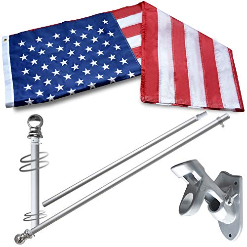 Vedouci Amerikanische Flagge, strapazierfähig, hochwertig, strapazierfähig, verblasst Nicht, mit Fahnenmast von Vedouci