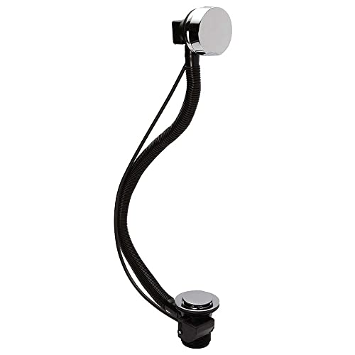VeeBath BPOP02 Essentials Bad Überlauf Badewanne Badewannenarmaturen Mischer Klick Pop Up Ablaufgarnitur, Chrom VeeBath BPOP02 Essentials Bad Überlauf Badewanne Badewannenarmaturen Mischer Klick Pop Up Ablaufgarnitur, Chrom von VeeBath