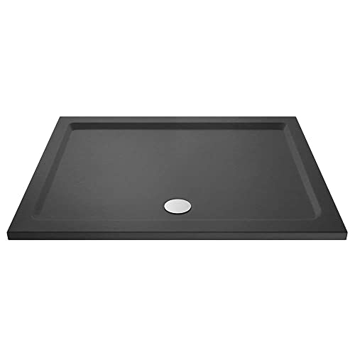 VeeBath Rechteckige Duschwanne für begehbare Feuchtraumkabine, 40 mm, Schiefergrau, 1200 x 1000 mm VeeBath Rechteckige Duschwanne für begehbare Feuchtraumkabine, 40 mm, Schiefergrau, 1200 x 1000 mm von VeeBath