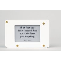 Unendliche Zitate Display | Änderungen Täglich Anpassbare Hülle Stromversorgung Über Usb von VeebProjects