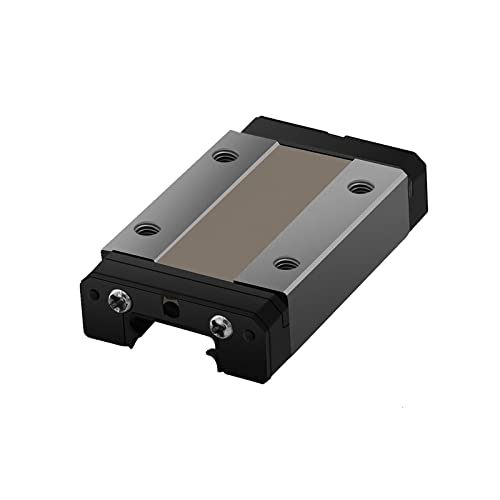 Veekaft Schieber aus 440C-Edelstahl MGR12 Miniatur-Linearführung MGN12H Schlitten, geeignet für 3D-Drucker CNC （Nur MGN-Schieberegler,MGN12H,1) von Veekaft