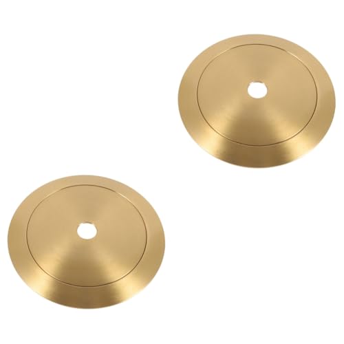 Veemoon 1-60 Mm Messing-Kragenringe Für Lampenschirmhalter – Robuste Gewindebuchsen Für Dekorative Wohnaccessoires – Ideal Für DIY Projekte Und Lampenreparaturen – 6 Stück von Veemoon