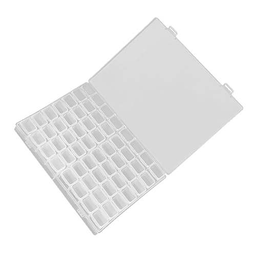 Veemoon 1 Satz 56 Paillettenspeicherbox Kunst Diamant-Aufbewahrungsbox Strasssteine für Nägel UV Strass-Tablett groß Nagel Diamantpunkte schmuckkästchen Transparent Veemoon 1 Satz 56 Paillettenspeicherbox Kunst Diamant-Aufbewahrungsbox Strasssteine für Nägel UV Strass-Tablett groß Nagel Diamantpunkte schmuckkästchen Transparent von Veemoon