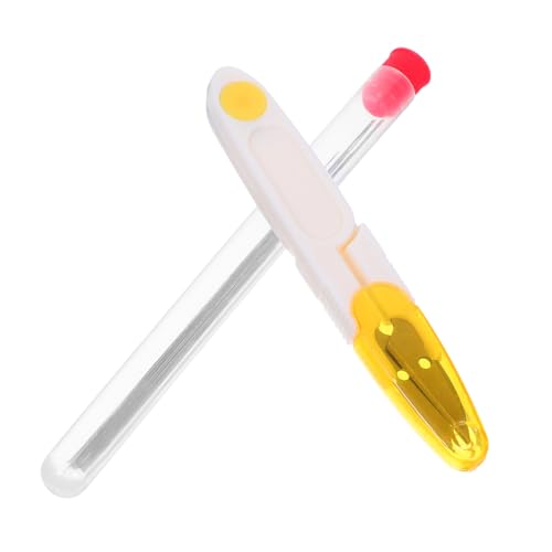 Veemoon 1 Satz Bead Needles mit Schere Flexible Nähwerkzeuge für Diy Armbänder und Schmuckherstellung von Veemoon