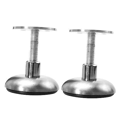 Veemoon Edelstahl Möbelbeine Verstellbar Für Sofas Betten Schränke Mit Einstellbarer Höhe Und Bodenfreundlichem Design Für Leichte Reinigung Und Wiederverwendbare Nutzung von Veemoon