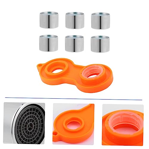 Veemoon 1 Satz Luftsprudler Mit Wrench Wassersparende Armaturen Für Bad Langlebige Materialien Einfache Installation Und Werkzeug 7 Stück Veemoon 1 Satz Luftsprudler Mit Wrench Wassersparende Armaturen Für Bad Langlebige Materialien Einfache Installation Und Werkzeug 7 Stück von Veemoon