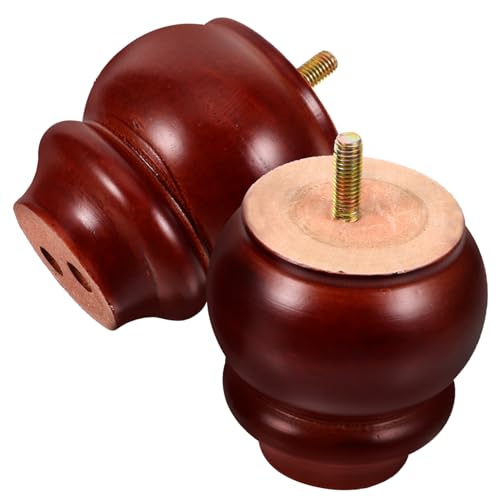 Veemoon 2stücke Möbelbein Aus Unlackiert Holzbeine Sofabein Unterstützung Für Tv-Schrank Und Schrank Einfache Installation Veemoon 2stücke Möbelbein Aus Unlackiert Holzbeine Sofabein Unterstützung Für Tv-Schrank Und Schrank Einfache Installation von Veemoon