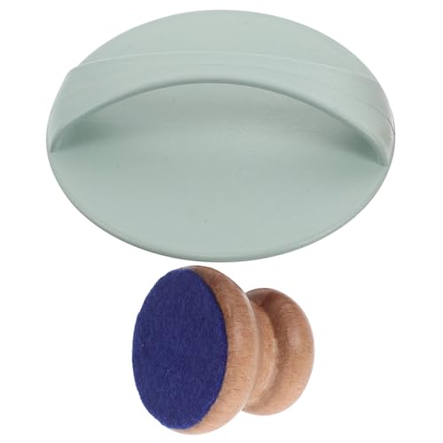 Veemoon Druckset Mit Kunststoffplatte Und Holz-pilzwalze Druckwerkzeug Für Basteln Und Kunstprojekte Farbwalzen-Set Für Tafel Und Zeichnen Veemoon Druckset Mit Kunststoffplatte Und Holz-pilzwalze Druckwerkzeug Für Basteln Und Kunstprojekte Farbwalzen-Set Für Tafel Und Zeichnen von Veemoon