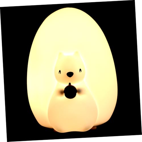 Veemoon 1stück Silikon Eichhörnchen Pat Lampe Usb Aufladbare Nachtlicht Für Kinderzimmer Süßes Cartoon Nachtlicht Als Nachttischlampe Für Kleinkinder Sanftes Licht Zum Schlafen Veemoon 1stück Silikon Eichhörnchen Pat Lampe Usb Aufladbare Nachtlicht Für Kinderzimmer Süßes Cartoon Nachtlicht Als Nachttischlampe Für Kleinkinder Sanftes Licht Zum Schlafen von Veemoon