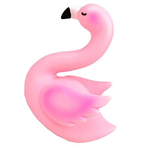 Veemoon 1 Stück Flamingo Nachtlicht Szene Layout Lampe Nachttischlampe Bezaubernde Schreibtischlampe Tischlampe Dekorationslicht Dekorative LED Lampe von Veemoon