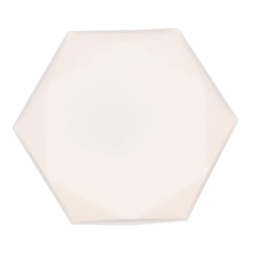 Veemoon 1 Stück Kristall-Epoxy-Form Formen Zeigen Tablett Fondant groß Kuchenform Herstellung Epoxidform Schalenform aus Silikon DIY Bastelgeschenk Schalengussform Kieselgel Transparent von Veemoon