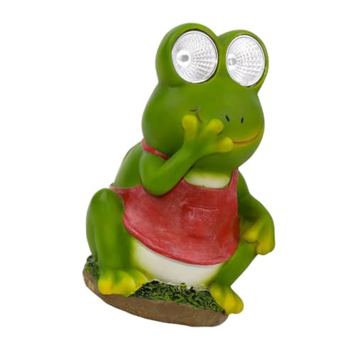 Veemoon 1 Stück LED Solar Gartenlampe Froschform Wasserdichtes Dekoratives Licht für Außenbereich für Garten und Terrasse Langlebigem und Gefertigt Veemoon 1 Stück LED Solar Gartenlampe Froschform Wasserdichtes Dekoratives Licht für Außenbereich für Garten und Terrasse Langlebigem und Gefertigt von Veemoon