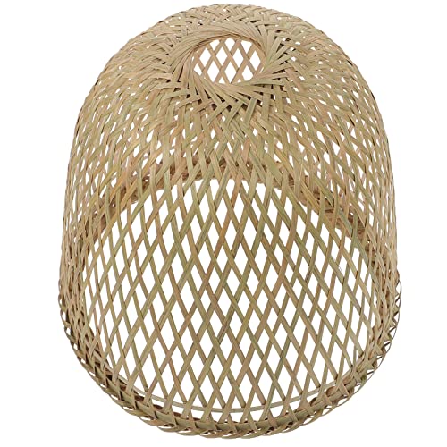 Veemoon 1 Stück Lampenschirm Hängelampe Elegantes Design für Bar Pub Zuhause Vintage und Robust Schützt Wand und Deckenlampen Handgewebt und Langlebig von Veemoon