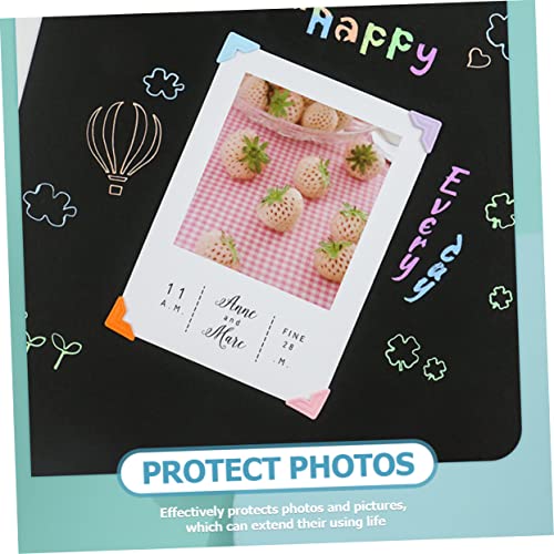 Veemoon 10 Blatt Selbstklebende Fotoecken Sticker Vintage Scrapbooking Zubehör Langlebige Befestigungsecken für Fotoalben DIY Bilderrahmen pro Blau zum Einfachen Fixieren von Fotos Veemoon 10 Blatt Selbstklebende Fotoecken Sticker Vintage Scrapbooking Zubehör Langlebige Befestigungsecken für Fotoalben DIY Bilderrahmen pro Blau zum Einfachen Fixieren von Fotos von Veemoon
