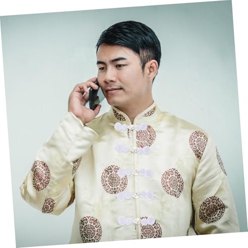 Veemoon 10 Paare Chinesische Cheongsam Verschlussknöpfe Perlenform Delikate Han anzug Nähverschlüsse für Traditionelle Kostüme DIY Handarbeit Zubehör Veemoon 10 Paare Chinesische Cheongsam Verschlussknöpfe Perlenform Delikate Han anzug Nähverschlüsse für Traditionelle Kostüme DIY Handarbeit Zubehör von Veemoon