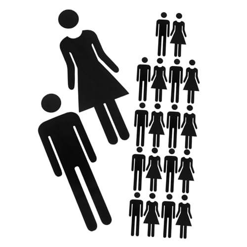 Veemoon 10 Sätze Acryl Toiletten Türschilder Männer Frauen Selbstklebend Spiegel-effekt für Hotel Büro Restaurant Wc Toilettenraum-beschilderung Veemoon 10 Sätze Acryl Toiletten Türschilder Männer Frauen Selbstklebend Spiegel-effekt für Hotel Büro Restaurant Wc Toilettenraum-beschilderung von Veemoon