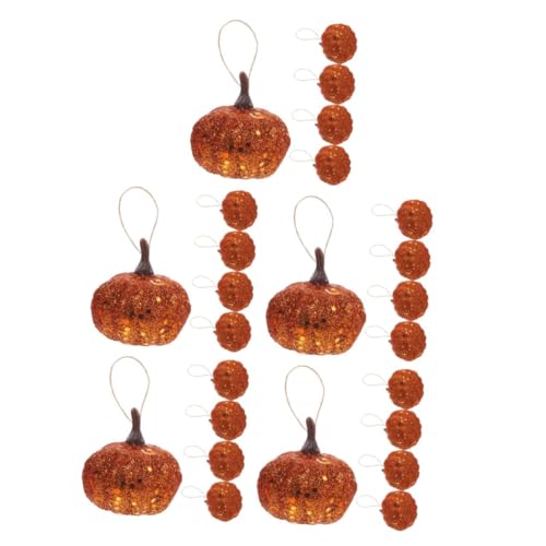 Veemoon 10 Stück Halloween Kürbisornamente Aus Schaumstoff Mit Glitzer – Perfekte Dekoration Zum Aufhängen Für Ihren Halloween-Baum Und Festliche Im Zuhause Veemoon 10 Stück Halloween Kürbisornamente Aus Schaumstoff Mit Glitzer – Perfekte Dekoration Zum Aufhängen Für Ihren Halloween-Baum Und Festliche Im Zuhause von Veemoon