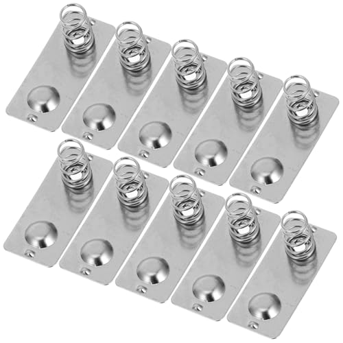 Veemoon 10stücke Metallbatteriefederplatte Batterieklemmenplatte Batteriepolplatte Für Fernbedienungsbatterien Anschlussplatten Batterieladegerät-umrüstfeder Veemoon 10stücke Metallbatteriefederplatte Batterieklemmenplatte Batteriepolplatte Für Fernbedienungsbatterien Anschlussplatten Batterieladegerät-umrüstfeder von Veemoon