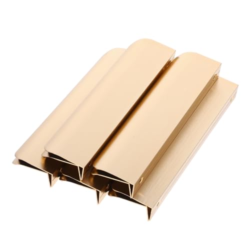 Veemoon 10 Stück Teiliges Goldene Versteckte Fingerzug griffe aus Aluminiumlegierung Elegante Minimalistische Schrankgriffe für Küchen Kleiderschränke Lang Praktische und Unauffällige Veemoon 10 Stück Teiliges Goldene Versteckte Fingerzug griffe aus Aluminiumlegierung Elegante Minimalistische Schrankgriffe für Küchen Kleiderschränke Lang Praktische und Unauffällige von Veemoon