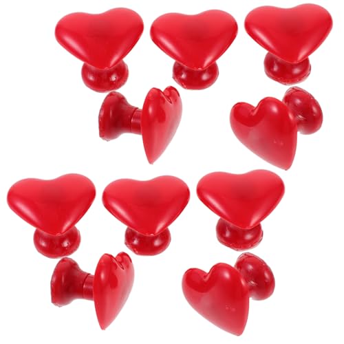 Veemoon 10 Stück Teiliges Herzförmiger Wc Spülknöpfe aus Robustem Abs Passend Installieren Langlebig und Praktisches Wc Zubehör für Bad und Toilettenspülung Veemoon 10 Stück Teiliges Herzförmiger Wc Spülknöpfe aus Robustem Abs Passend Installieren Langlebig und Praktisches Wc Zubehör für Bad und Toilettenspülung von Veemoon