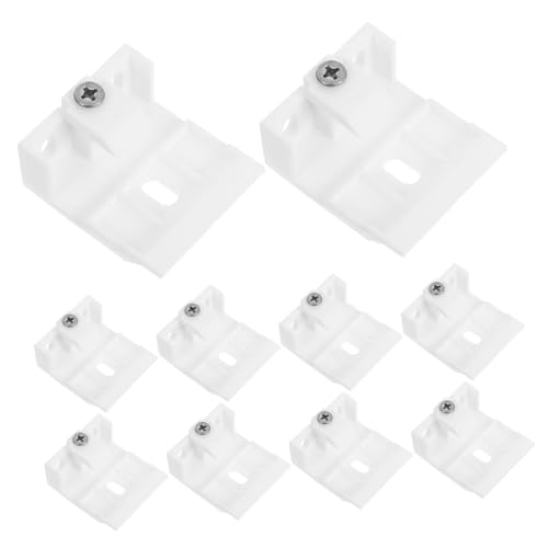 Veemoon 10 Stück Teiliges Jalousiehalterung Träger Clips Belastbar und Langlebig Kompatibel für Horizontale Fensterjalousien Einfache Montage für Wohn Bürofenster Veemoon 10 Stück Teiliges Jalousiehalterung Träger Clips Belastbar und Langlebig Kompatibel für Horizontale Fensterjalousien Einfache Montage für Wohn Bürofenster von Veemoon