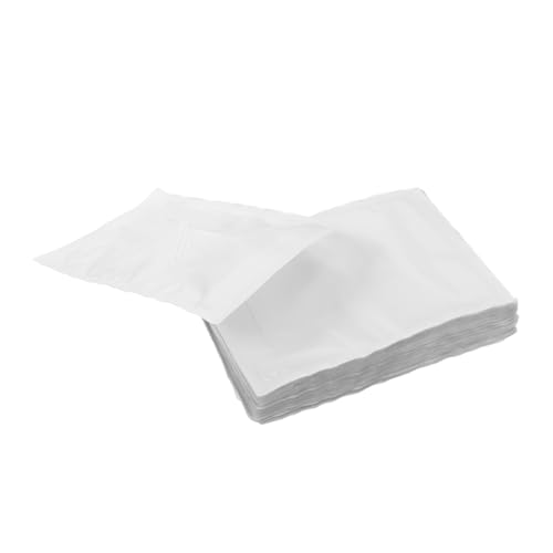Veemoon 100 Stück Box einzelne Tasche briefumschläge Klare Etikettentaschen Versandumschläge klarer Umschlag Etikettenhalter selbstklebend Packungstaschen für den Versand siehe Transparent von Veemoon