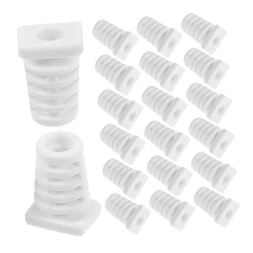 Veemoon 100 Stück Kabelschutz Weiß Strain Relief Kabelverschraubung Kabelgriff für Elektrogeräte Steuerkästen und Verteilerplatten Einfache Installation Langlebiger Schutz Veemoon 100 Stück Kabelschutz Weiß Strain Relief Kabelverschraubung Kabelgriff für Elektrogeräte Steuerkästen und Verteilerplatten Einfache Installation Langlebiger Schutz von Veemoon