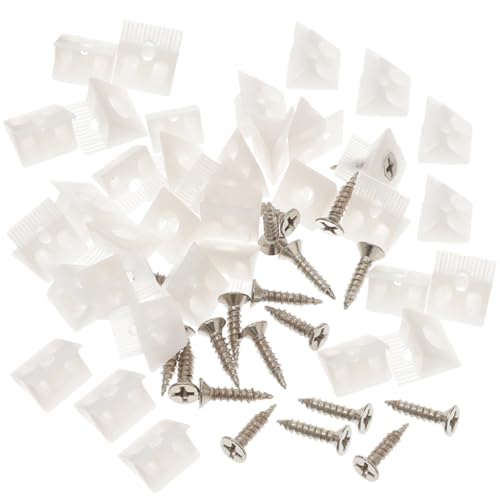 Veemoon 106 Stück Teiliges Möbel Keil Schrauben Schrankclips zur Schubladenbodenverstärkung Kompakt und Leicht Einfache Installation zur Stabilen Möbelreparatur und Rückwandbefestigung Veemoon 106 Stück Teiliges Möbel Keil Schrauben Schrankclips zur Schubladenbodenverstärkung Kompakt und Leicht Einfache Installation zur Stabilen Möbelreparatur und Rückwandbefestigung von Veemoon