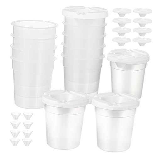 Veemoon 12stücke Farbbecher Mit Deckel Kleine Pigmentbehälter Für Bastelarbeiten Farbaufbewahrungsbehälter Für Malen Und Aquarellfarben Veemoon 12stücke Farbbecher Mit Deckel Kleine Pigmentbehälter Für Bastelarbeiten Farbaufbewahrungsbehälter Für Malen Und Aquarellfarben von Veemoon