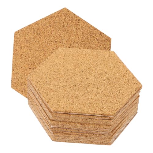Veemoon 120 Stück Teiliges Selbstklebende Sechseckige Korkplatten Nachhaltige Mini Korkuntersetzer und Pinnwände für Basteln Pflanzen Tischschutz und Wohnaccessoires Veemoon 120 Stück Teiliges Selbstklebende Sechseckige Korkplatten Nachhaltige Mini Korkuntersetzer und Pinnwände für Basteln Pflanzen Tischschutz und Wohnaccessoires von Veemoon
