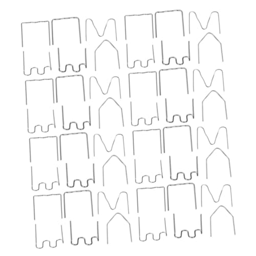 Veemoon 1200 Stück Heftklammern Kunststoff Schweißklammern Auto Stoßstangen Reparatur Zubehör Robust Langlebig für Kunststoffsanierung Auto Garage und Heimwerker von Veemoon