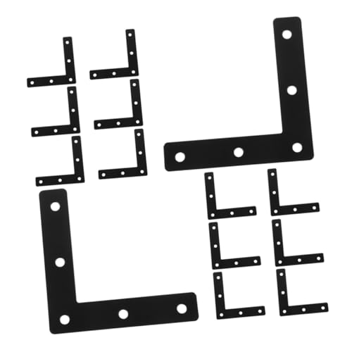 Veemoon 15 Stück Förmige Metallwinkel Stabile Halterungen für Holzmöbel Schränke Tische und Stühle Robuste Verbindungselemente für Möbelprojekte von Veemoon