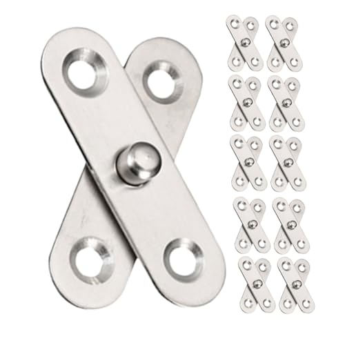 Veemoon 16stücke Falttürbeschläge Aus Verstecktes Türscharnier Drehbares Scharnier Drehung Für Schranktüren Und Fenster Einfache Installation Und Sanftes Öffnen Schließen von Veemoon